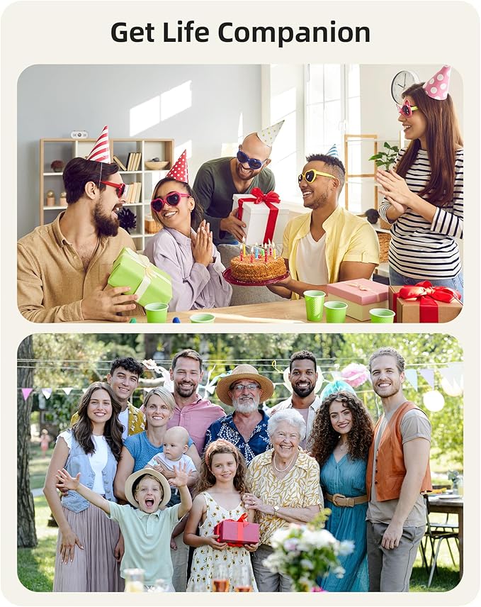 Parsonver Built-in GPS Smart Watch for Women Men with Bluetooth Calling, GPS Fitness Activity Tracker 100+ Sport Modes, Heart Rate Sleep Monitor, Waterproof Pedometer for Android & iPhone(Two Bands)