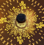 Hummingbird Solar Lanterns Outdoor Waterproof, Hanging Solar Lights Garden Lanterns with Shepherd Hook, Metal Garden Decor for Yard, Patio, Lawn, Landscape, Gifts for Women Mom Mothers Day Christmas