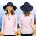 SUN CUBE Wide Brim Sun Hat Men Women, Fishing Hats Sun UV Protection, Mens Hiking Bucket Hat Safari Beach Boonie, UPF 50+