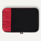 Amazon Essentials 4-Piece Packing Cubes Travel Accessories Set, Luggage Organizer with Double Zipper, Mesh Top, 100% Polyester, Medium, Red (Previously Amazon Basics)