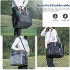 Maelstrom Collapsible Soft Cooler Bag, 24/30/60/75 Cans Beach Cooler, Ice Chest, Leakproof & Portable for Beach, Camping, Road Trips & Grocery Shopping