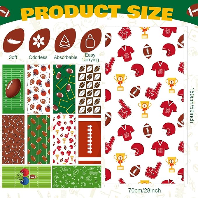 EBOOT 10 Pack Oversized Beach Towel Set Extra Large Pool Towels Microfiber Quick Dry Swim Blanket for Adult Women Men Face Hand Body Bath Travel Pool(Field Green,28 x 59 Inch,Football Style)