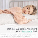 Honeydew Body Made in USA with Cool Memory Foam Fill – Hypoallergenic & CertiPUR-US Certified – World’s Best Adjustable Luxury Pillow with Scrumptious Feel and Alignment Support