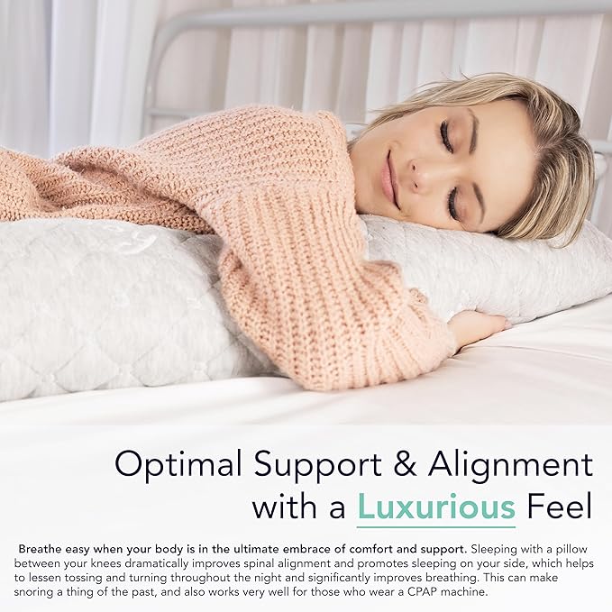 Honeydew Body Made in USA with Cool Memory Foam Fill – Hypoallergenic & CertiPUR-US Certified – World’s Best Adjustable Luxury Pillow with Scrumptious Feel and Alignment Support