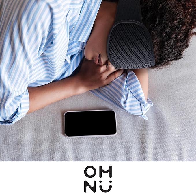 Sleep Headphones, Sleep Mask with Bluetooth Headphones, Ventilated Fabric, Adjustable Fit, 100% Blackout 3D Contoured Eye Cups, Sleeping Headphones for Side Sleepers