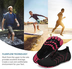 Racqua Water Shoes Quick Dry Barefoot Beach Aqua Sport Swim Surf Pool Hiking Diving Walking for Men Women