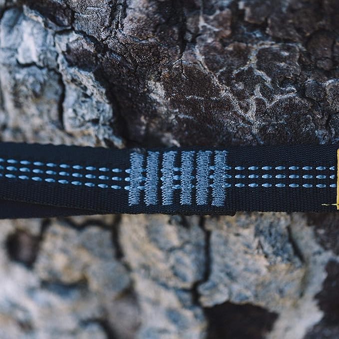 Wise Owl Outfitters Hammock Straps for Trees – 10ft Heavy-Duty Tree Hanging Kit with Carabiners, 38 Loops & Hooks – Essential Hammock Accessories for Camping