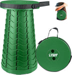 Portable & Lightweight Foldable Camping Chair for Adults, Heavy Duty Folding Stool with Adjustable Shoulder Strap, Perfect for Picnic, Beach, Backyard, and Sporting Events, Max Weight 400lbs