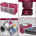 REDCAMP Foldable Travel Bag, Large Sports Bag, 75L/96L/100L, Lightweight Waterproof Tote Bag