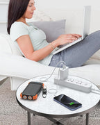 BLAVOR USB C Charger, 20W Dual Port USB Fast Wall Charger with Cable for iPhone, Galaxy, iPad and More