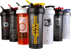 BlenderBottle Star Wars Shaker Bottle Pro Series Perfect for Protein Shakes and Pre Workout, 28-Ounce, Rebel Badge