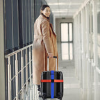 Luggage Straps for Suitcases TSA Approved Travel Belt 4 Pack by Chelmon (Mixed Colors)