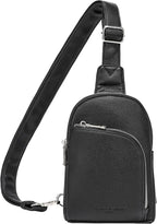 INICAT RFID Blocking Sling Bag, Anti Theft Crossbody Bag for Women, Travel Fanny Pack Style Purse, Vegan Leather