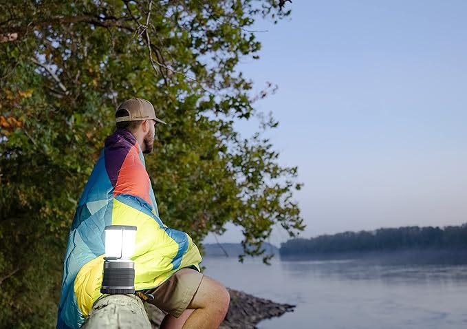 ust 60-DAY Duro LED Portable 1200 Lumen Lantern with Lifetime LED Bulbs and Hook for Camping, Hiking, Emergency and Outdoor Survival