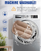 Ultralight Inflatable Camping Pillow for Sleeping – Soft Velvet Cover, Compact & Portable, Ergonomic Neck Support, Machine Washable Air Pillow, Perfect for Travel, Hiking, Backpacking – Brown