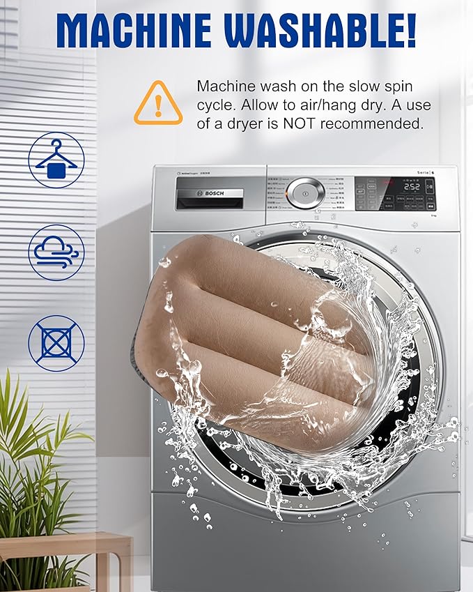 Ultralight Inflatable Camping Pillow for Sleeping – Soft Velvet Cover, Compact & Portable, Ergonomic Neck Support, Machine Washable Air Pillow, Perfect for Travel, Hiking, Backpacking – Brown