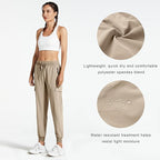 Libin Women's Cargo Joggers Lightweight Quick Dry Hiking Pants Athletic Lounge Casual Travel