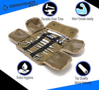 OdontoMed2011 20 PC U.S. Military Style Surplus Emergency/Survival Kit - Bleed CONTOL Kit - Military Style First Aid Kit - Molle Pouch MLT-04