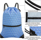 HOLYLUCK Drawstring Backpack Bag Sport Gym Sackpack