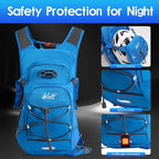 WOLT Hydration Backpack 18L Hiking Water Backpack with 2L Water Bladder for Men Women, Hydration Pack for Running Cycling Biking and Climbing