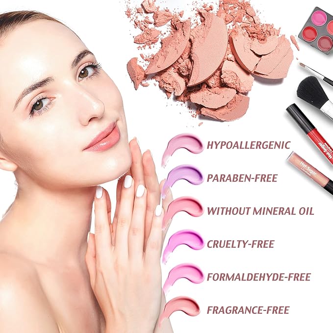 Hot Sugar Makeup Kit for Teenagers, Beginner Makeup Gift Set for Women Full Makeup Kit (Blue)
