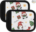 Christmas Gnome 1a Luggage Handle Wrap for Suitcase Luggage Tags Handle Covers Identifiers Soft Decorations Travel Accessories 2 Pack
