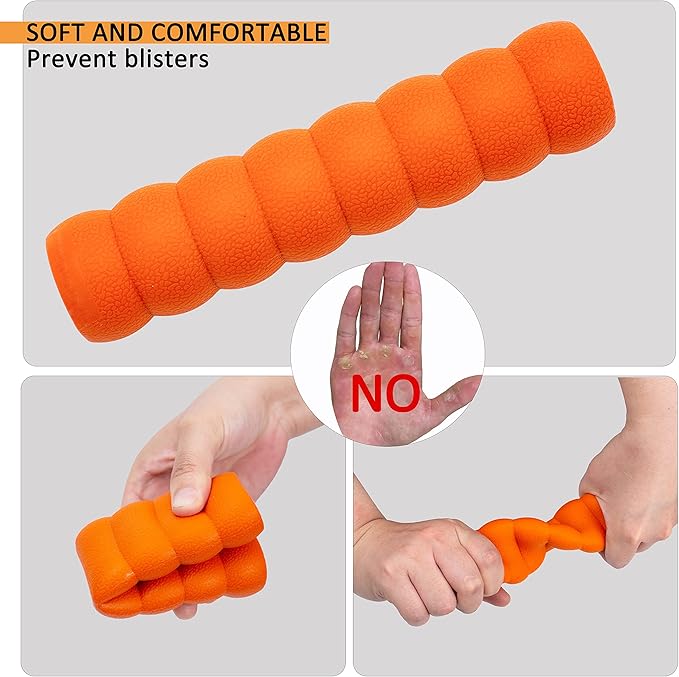 Kayak-Paddle-Grips-2-Pack - No-Slip Oar-Grip for Take-Apart Paddles,Blister Prevention Kayaking Accessories(Diameter 30mm/1.18 inches)