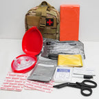 Emergency Trauma First Aid Kit, IFAK Medical Kit with Tourniquet, 36 inch Splint, Bleeding Control Kit