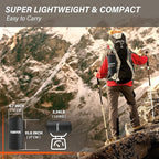 TOBTOS Inflatable Camping Sleeping Pad with Pillow, Thick 6 Inch Ultralight Sleeping Pad with Built-in Pump, Lightweight Sleeping Mat for Camping, Backpacking, Hiking, Tent (Grey)