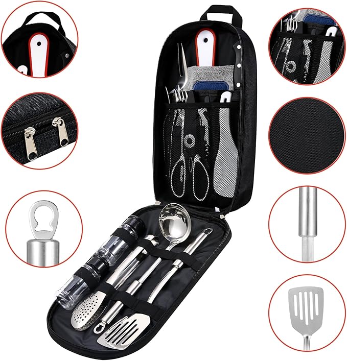 Camping Accessories - Gear Must Haves: Tent, Kitchen, Cooking Utensils, Outdoor Stove, BBQ Stuff