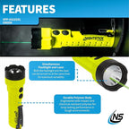 Nightstick XPP-5422GXL Intrinsically Safe Flashlight w/Green Laser - 3 AA (not Included) - Green - UL913