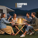 Indoor Outdoor Cordless Table Lamp,Rechargeable Battery Powered Lamp 3-Mode Touch Dimmable,IP54 Waterproof Portable Lamp for Bedside Reading,Patio Grill,Gazebo Party,Camping Tent (White)