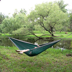 Camping Hammock, Super Lightweight Portable Parachute Hammock with Two Tree Straps Single or Double Nylon Travel Tree Hammocks for Camping Backpacking Hiking