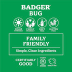 Badger Bug Repellent Tin, Organic Deet-Free Mosquito Repellent with Citronella, Family Friendly Pleasant Smelling Insect Repellent, Easy to Use Travel Size, .75 oz Tin