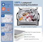 Weitars Insulated Cooler Backpack,Double Deck Waterproof Soft Cooler Bag,Backpack Coolers Leak Proof Lunch Backpack for Men Women for Travel,Camping,Picnic,Beach,Picnic,Outdoor 31L/52 Can