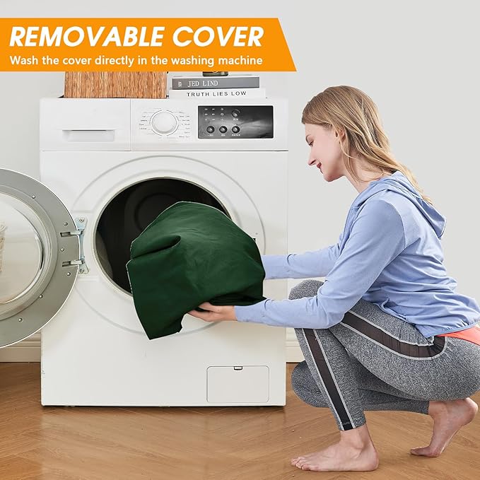 CYMULA Camping Cot Mattress 2in Memory Foam Sleeping Pad,Soft Warm Non-Slip Camping Mattress Topper with Retaining for Adults,Portable Roll up Pad for Travel(75 x30)（only Mattress）