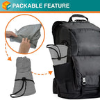 SUN CUBE Wide Brim Sun Hat with Neck Flap, UPF50+ Hiking Safari Fishing Hat for Men Women, Sun Protection Beach Hat