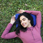 Travel & Camping Memory Foam Pillow, Travel Essentials, Hammock Pillows with Double-Layered Pillow Cover, Easy to Clean, Compact Travel Pillows for Sleeping (Grey)