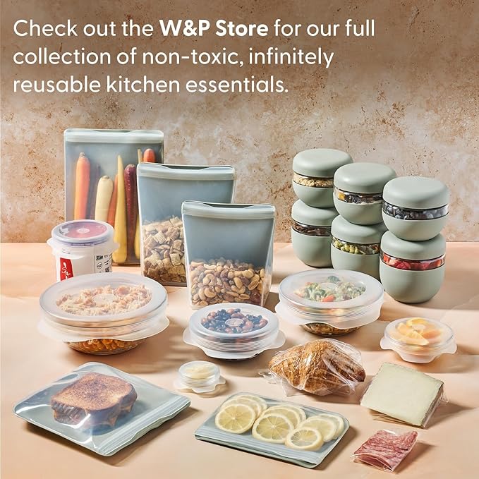 W&P Porter Glass Water Bottle w/ Protective Silicone Sleeve | Terazzo Cream 20 Ounces | On-the-Go | Reusable Bottle for Coffee, Tea and Water | Portable