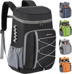 Maelstrom Cooler Backpack - 35/50 Can Insulated Soft Cooler Lunch Bag for Camping, Beach, Hiking & Shopping