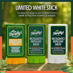 Murphy's Naturals Mosquito Repellent Balm Stick, Plant-Based, Natural Ingredients, DEET-Free, Travel-Pocket Size, 0.5oz Each, 3-Pack