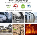 Collapsible Water Jug, 10 Packs 5.3 Gallon BPA Free Camping Water Container with Spigot, Portable Water Storage Carrier for Emergency Survival Hiking Backpacking Outdoors - Food Grade LDPE