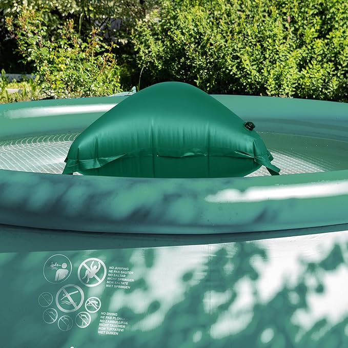 2 packs CACSPS pool pillow 4 * 8ft green, SKU240055