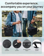 Portable Power Station 300W (600W Peak), 192Wh (60,000mAh) Solar Generator, LiFeP04 Battery with AC Outlets, 5.5LB Power Bank for Outdoor Camping, Traveling, Home & Emergency (Solar Optional)