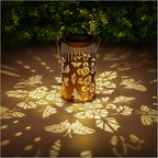 2Pack Butterfly Solar Light, Birthday Gift for Women, Men, Mother's Day, Thanksgiving, Christmas, New Year Gift. Outdoor Waterproof Lights Hanging Patio Garden Decoration, Outdoor Backyard