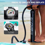 10’6’’ Portable Inflatable Stand Up Paddle Board (SUP) for Adults and Youth with Non-Slip Deck – Complete Accessories Kit, Perfect for Fishing, Yoga, Fitness & Family Fun