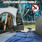 Camping Tent 2 Person, Waterproof Windproof Tent with Rainfly Easy Set up-Portable Dome Tents for Camping…