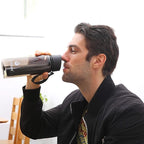 SurviMate Purified Water Bottle for Camping, Hiking, Backpacking and Travel, BPA Free with 5-Stage Intergrated Filter Straw