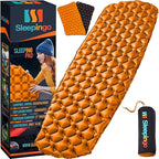 Ultralight Sleeping Mat - Inflatable & Compact Camping Air Mattress for Backpacking, Hiking