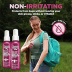 Shine Like Sable Deet-Free Insect & Mosquito Repellent 2 Pack 8oz – Kid & Pet-Safe, Pleasant Insect Repellent w/Lemongrass Oil - Insect Repellent Against Mosquitoes, Gnats, Black Flies, & No-See-ums